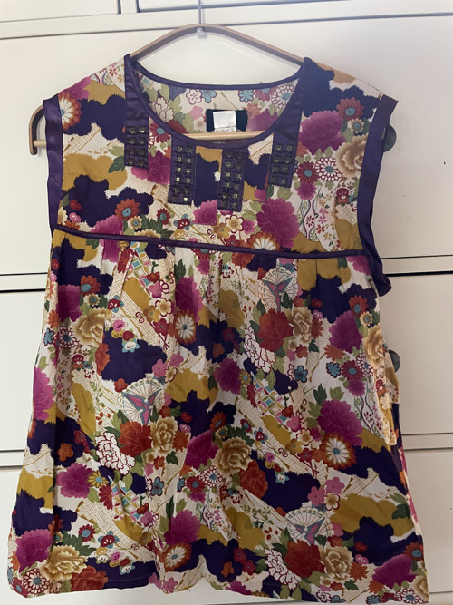 Barevná tunika top — foto 1