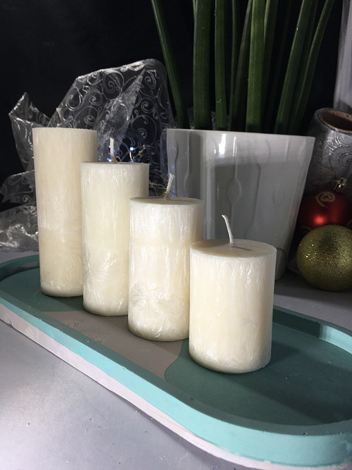 Palmové adventní schody / BEZ VŮNĚ / nedobarveno