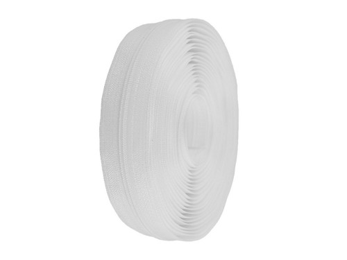 Zip spirálový šíře 3 mm (1m) - bílá