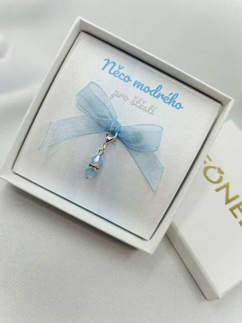 Něco modrého pro štěstí - Light Sapphire Opal
