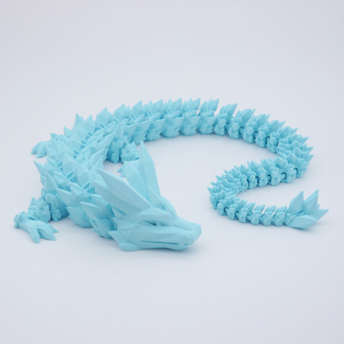Krišťálový drak hodvábný Crystal Dragon 62cm