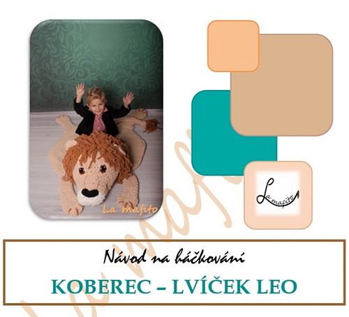 Lvíček Leo kobereček -návod-