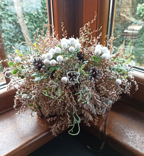 Zimní aranžmá II, šíře 33 cm
