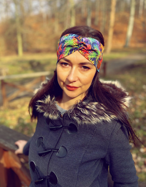 Pestrobarevná čelenka SKLADEM