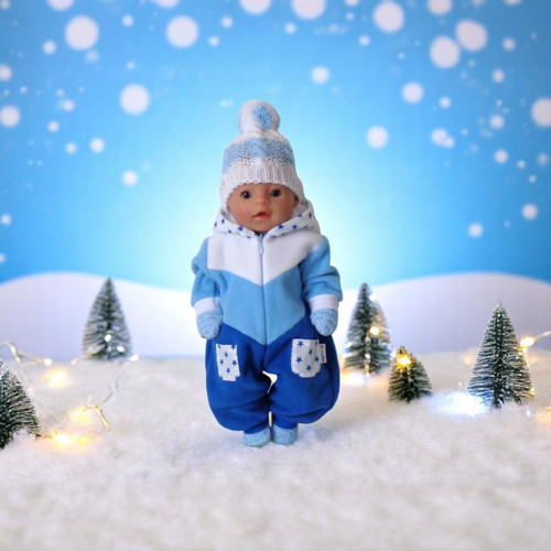 Zimní kombinéza pro Baby Born - kluk