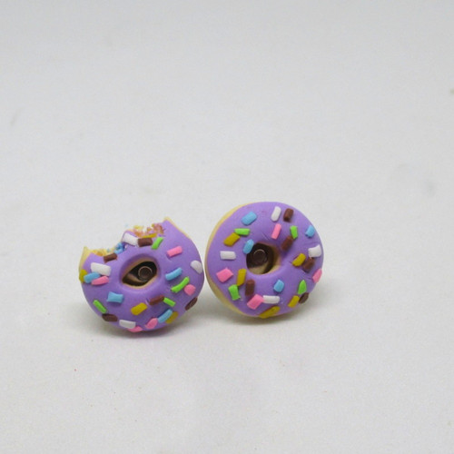 Náušnice donuty - pecky — foto 1