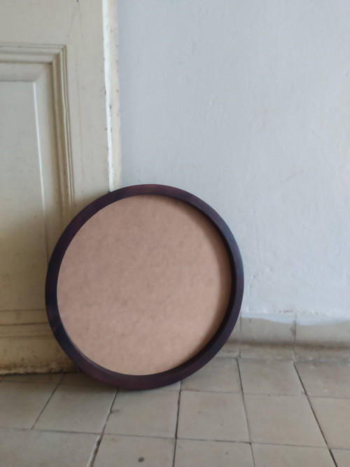 Kulatý rám na mechový obraz 50cm