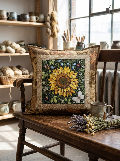 Povlak na polštář patchwork