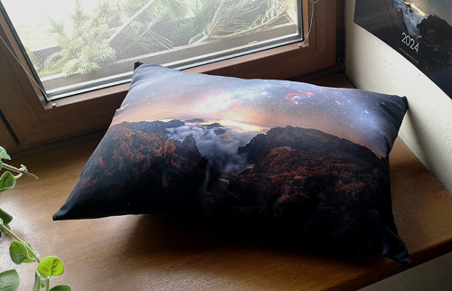 Fotopolštář Klenby LaPalma, 43x67 cm.