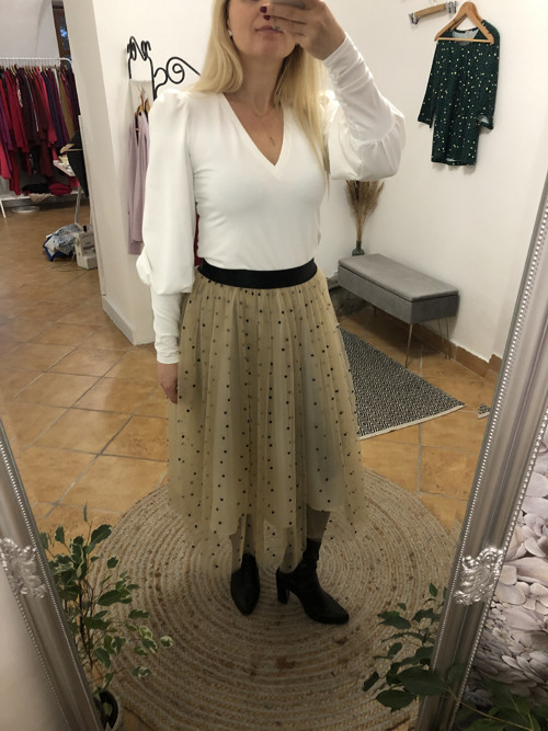 Mikina DIVA smetana