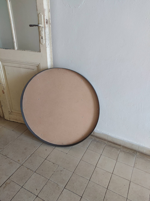 Kovový kulatý rám 80 cm