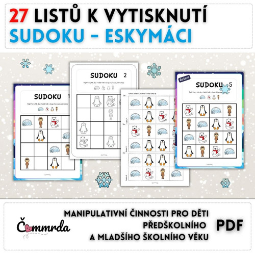 Sudoku - Eskymáci (PDF k tisku)
