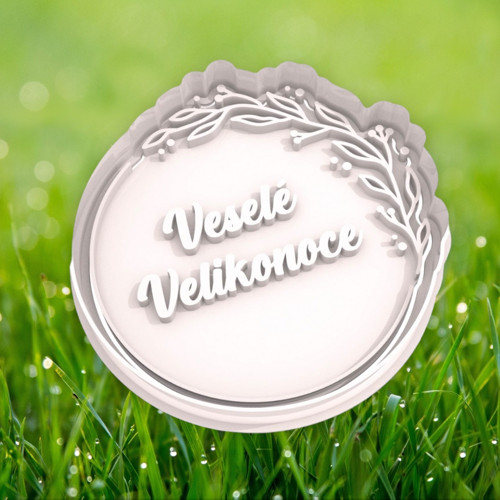 Vykrajovátko VELIKONOCE - rám VESELÉ VELIKONOCE