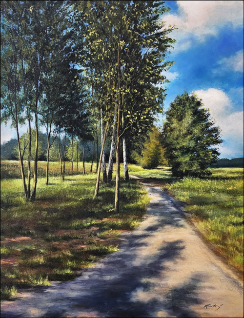Cesta pod hrází 65x50cm