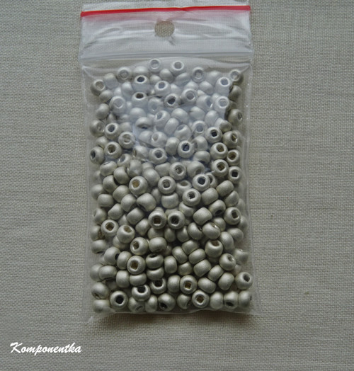 Korálek rokajl Preciosa 4x2mm 16gramů