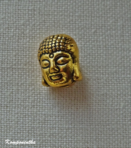 Korálek budha - 7x7x9mm 1kus