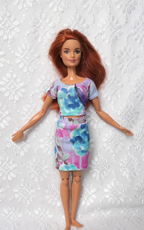 Barbie - natahovací sukně — foto 1