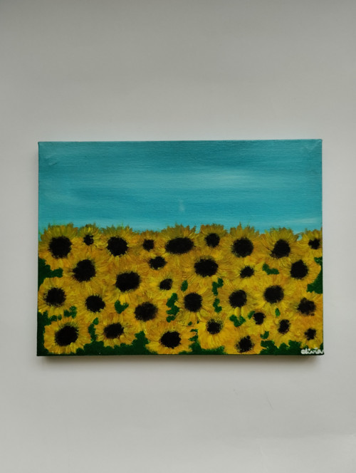 Mírumilovné Slunečnice / Peaceful Sunflowers