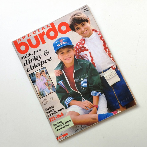 Burda Speciál Móda Pro Dívky A Chlapce 1992 — foto 1