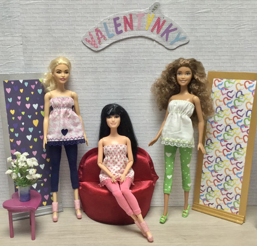 Barbie kolekce - “Valentýnky”