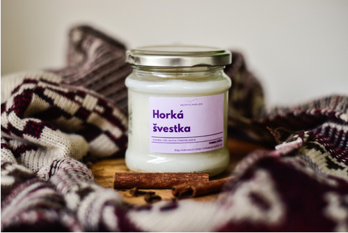 Svíčka HORKÁ ŠVESTKA 150g