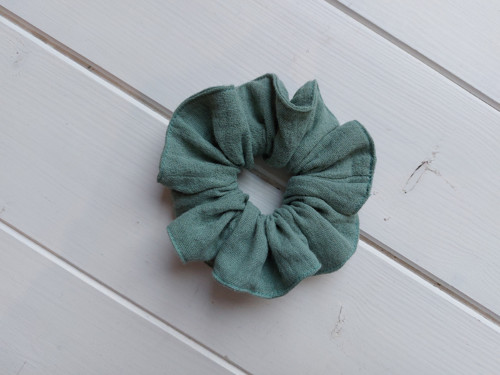 Scrunchie mušelínová SLIM — foto 1