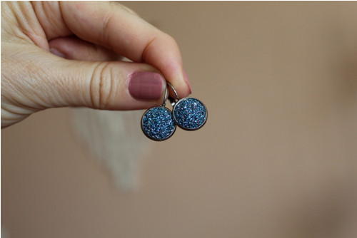 Náušnice nerez. ocel, 12 mm