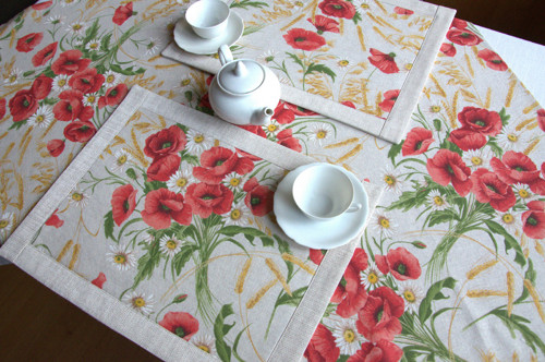 Ubrus 120x160 - Fleurs des Champs