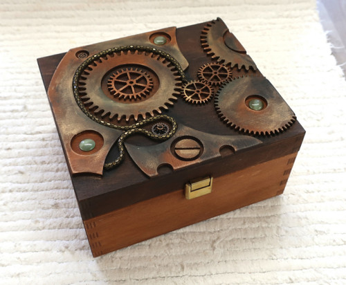 Steampunková krabička č. 2