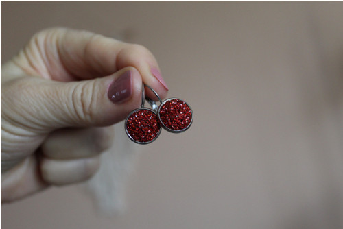 Náušnice nerez. ocel, 12 mm