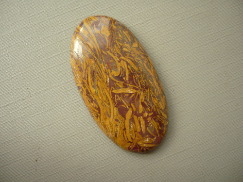 Kabošon - jaspis coquina 41 mm, č.8f