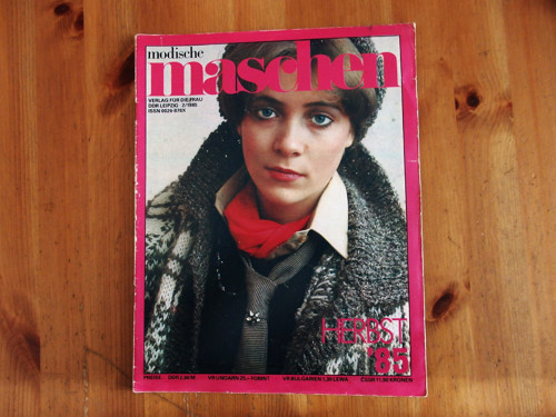 Modische maschen - podzim 1985