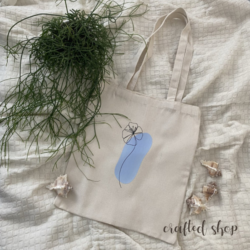 Plátěná taška boho (měnící barvu) — foto 1