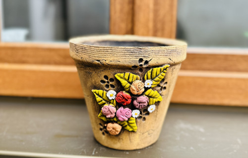 Malý květináč - růže — foto 1