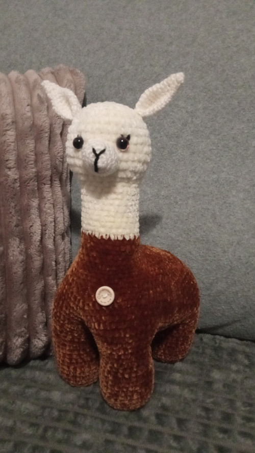 Háčkovaná lama