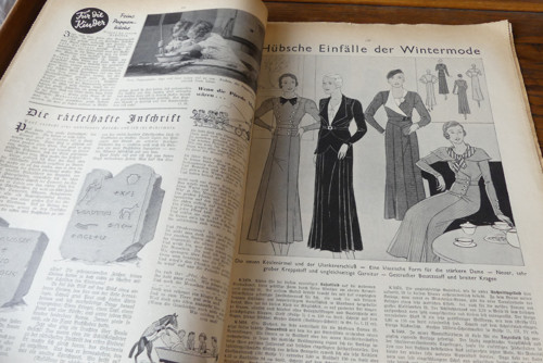 Blatt der Hausfrau...starý časopis, móda 5/1932-33
