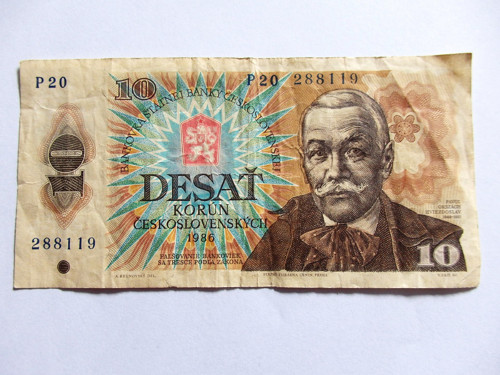 Bankovka 10 korun P 2 0