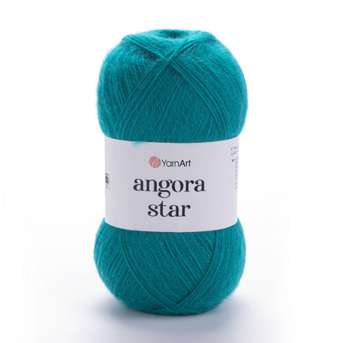 Příze Angora Star - světle smaragdová