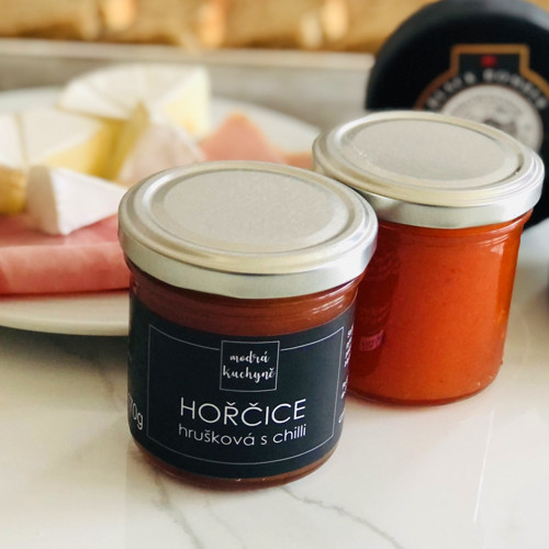 Hořčice hrušková s chilli 170g
