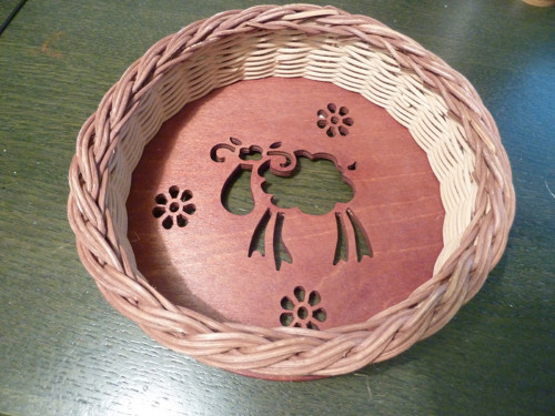 Velikonoční košík-beránek — foto 1