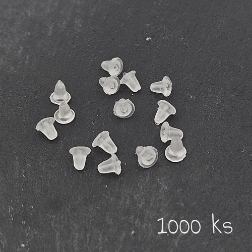Zarážky plastové "klobouček", 1000 ks