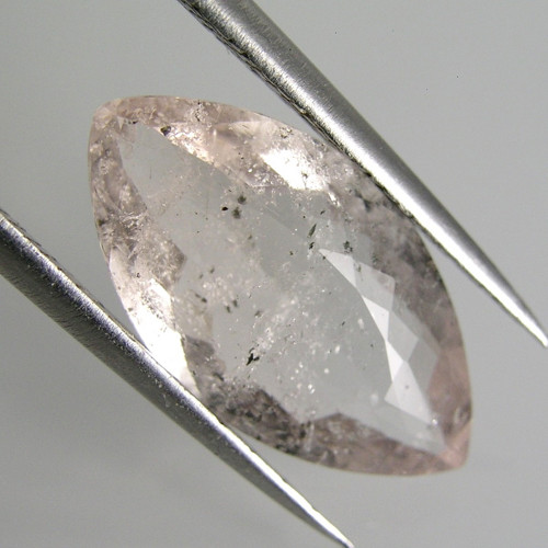 Velký broušený Morganit, 4,56 ct., 18x9,5x4,8 mm