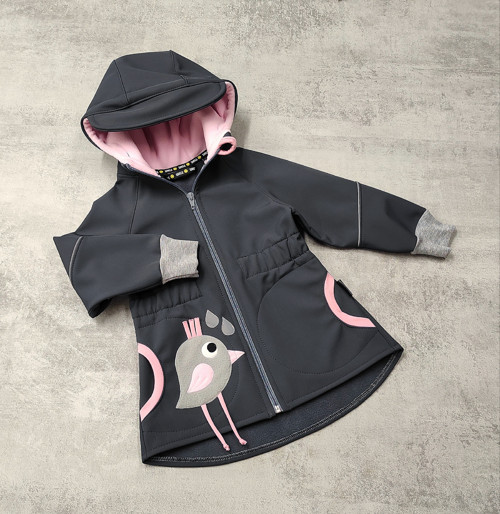 Rostoucí softshell bunda...vel. 86/92 SKLADEM — foto 1