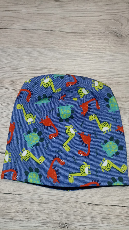 Oboustranná čepiče 46-50cm cca(2-4roky)