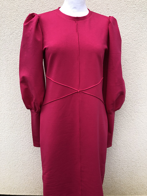 Šaty Diva Magenta