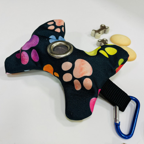 Pouzdro na sáčky na psí exkrementy - Rainbow fire