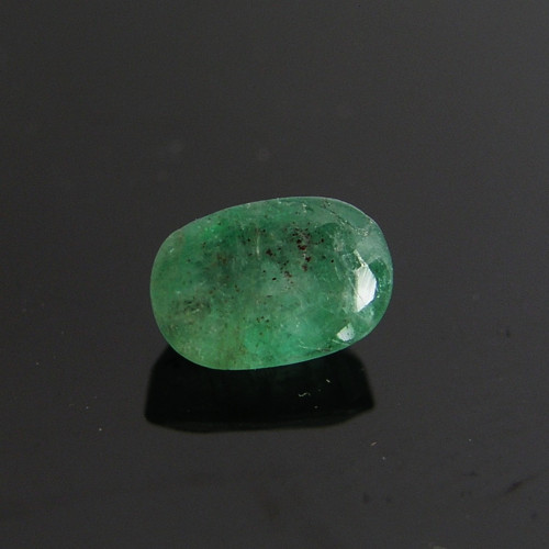 Broušený přírodní Smaragd, 0,58 ct., 6x4x3,4 mm