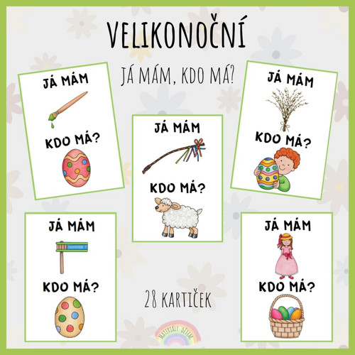 Velikonoční Já mám, kdo má?