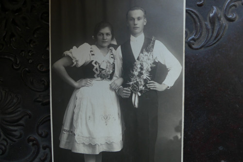 V kroji... fotografie, fotopohlednice, Žabovřesky