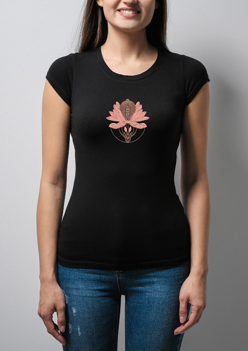 Dámské tričko "Art Deco Lotus Flower"